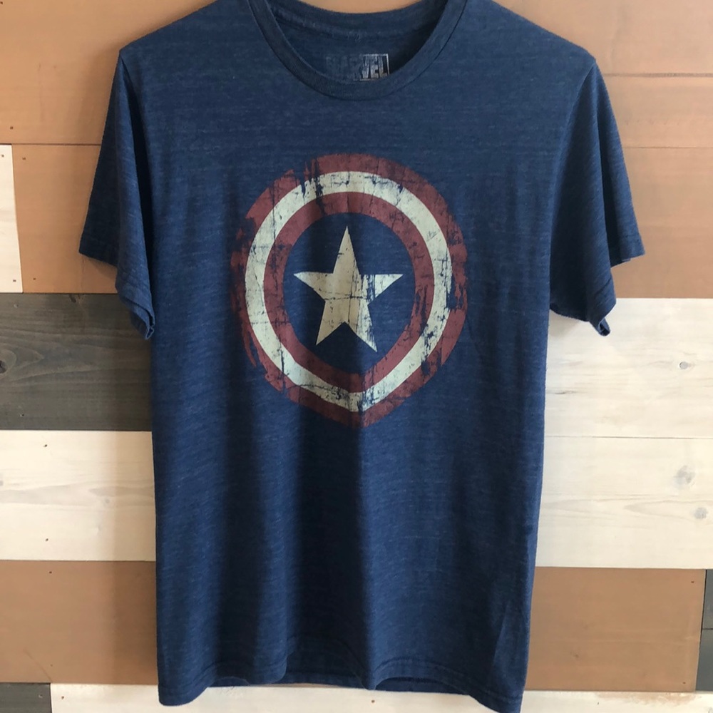 Marvel Men’s Cap America T Shirt